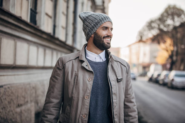 Men’s Light Brown Field Jacket – Stylish Autumn & Spring Coat