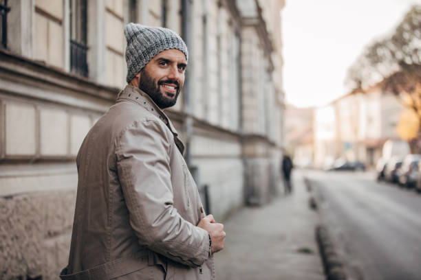 Men’s Light Brown Field Jacket – Stylish Autumn & Spring Coat